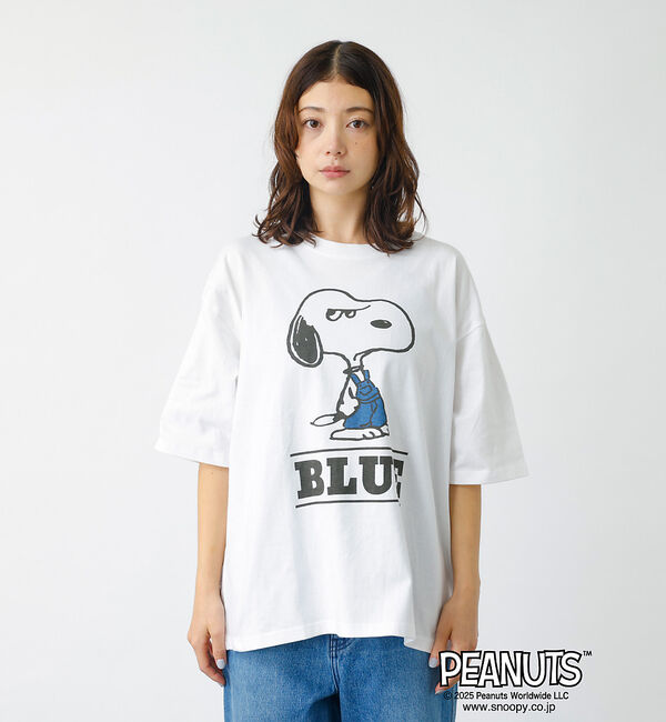 Rouge vif「【JOHNBULL/ジョンブル】PEANUTS プリントTシャツ / スヌーピー」|Tシャツ・カットソー|
