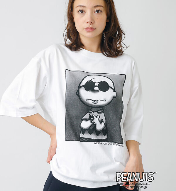 Rouge vif「【JOHNBULL/ジョンブル】PEANUTS プリントTシャツ / スヌーピー」|Tシャツ・カットソー|その他6