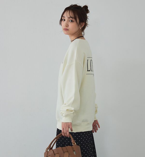 abahouse mavie「【裏起毛】ヴィンテージライクスウェット」|スウェット・ジャージ|