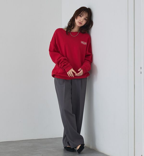 abahouse mavie「【裏起毛】ヴィンテージライクスウェット」|スウェット・ジャージ|