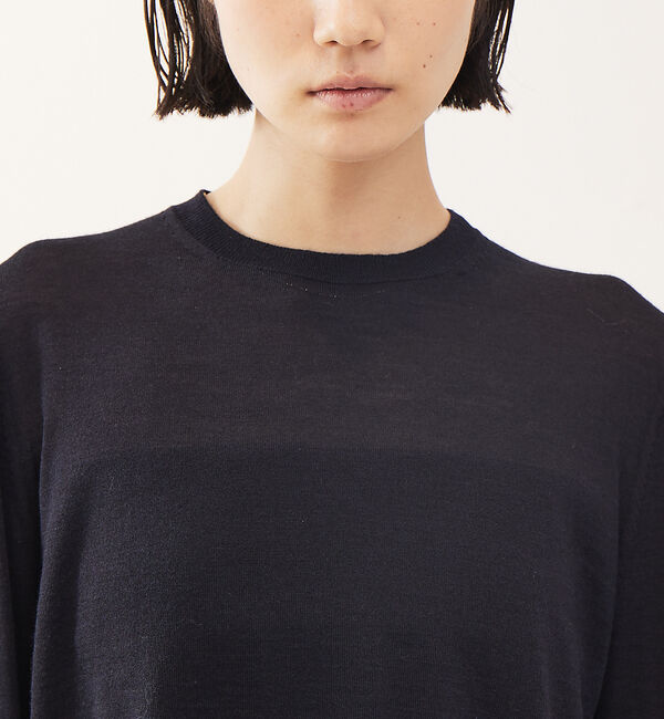 The Store by C' 「【COCUCA】クロップ ニットプルオーバー」|ニット・セーター|