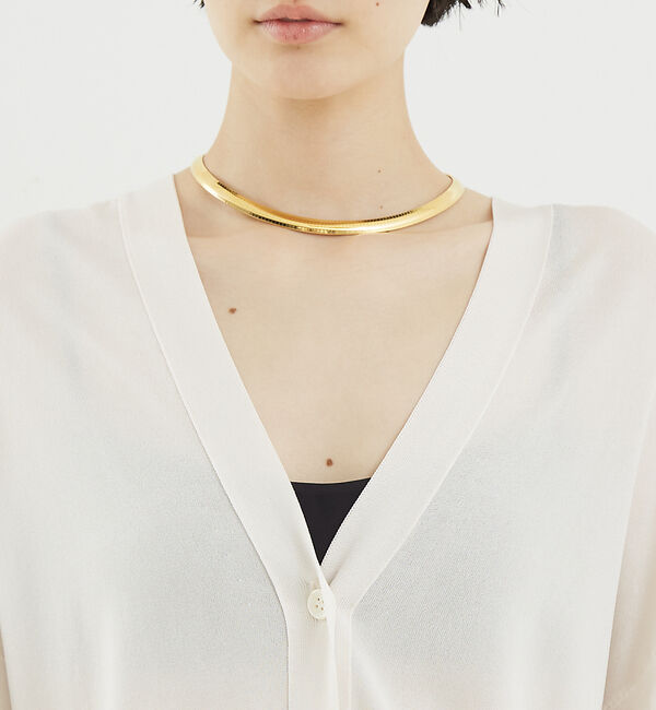 The Store by C' 「【COCUCA】ダブルVネックカーディガン」|カーディガン|