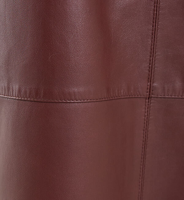 The Store by C' 「【COCUCA】ラムレザースカート」|スカート|