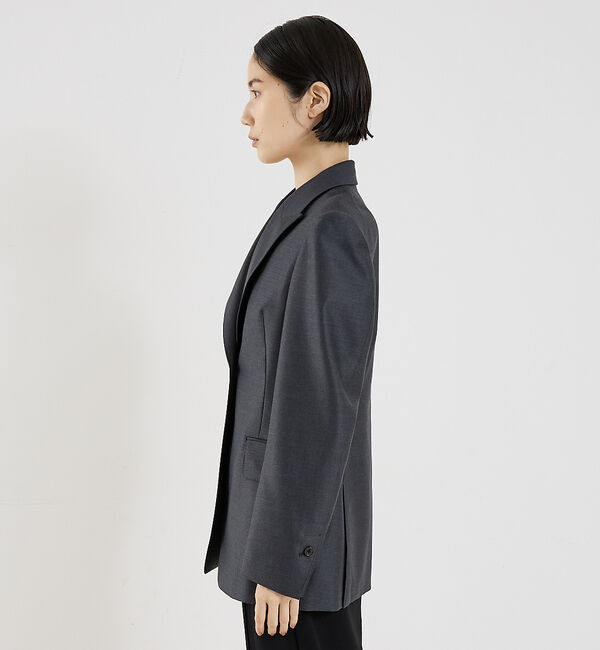 The Store by C' 「【COCUCA】ピークドマスキュリンジャケット」|テーラードジャケット|