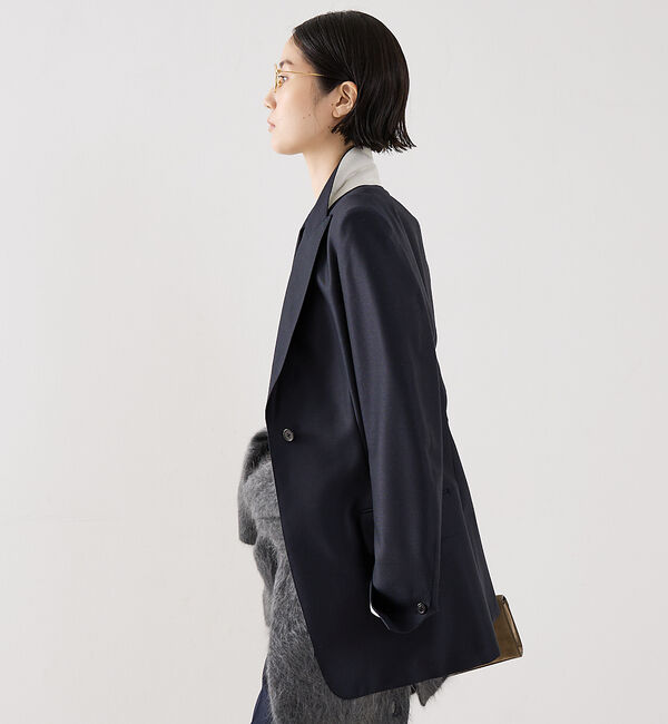 The Store by C' 「【COCUCA】ピークドマスキュリンジャケット」|テーラードジャケット|