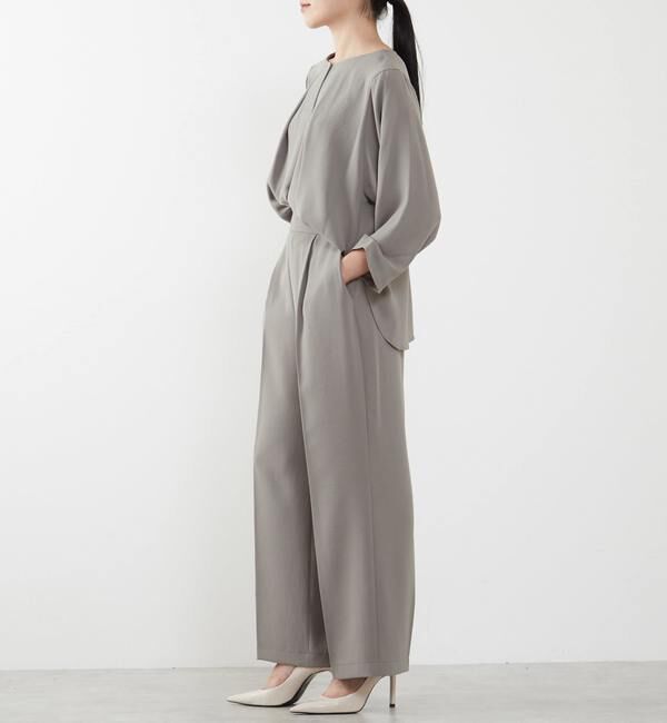 TIARA「タックワイドドレープパンツ」|その他|