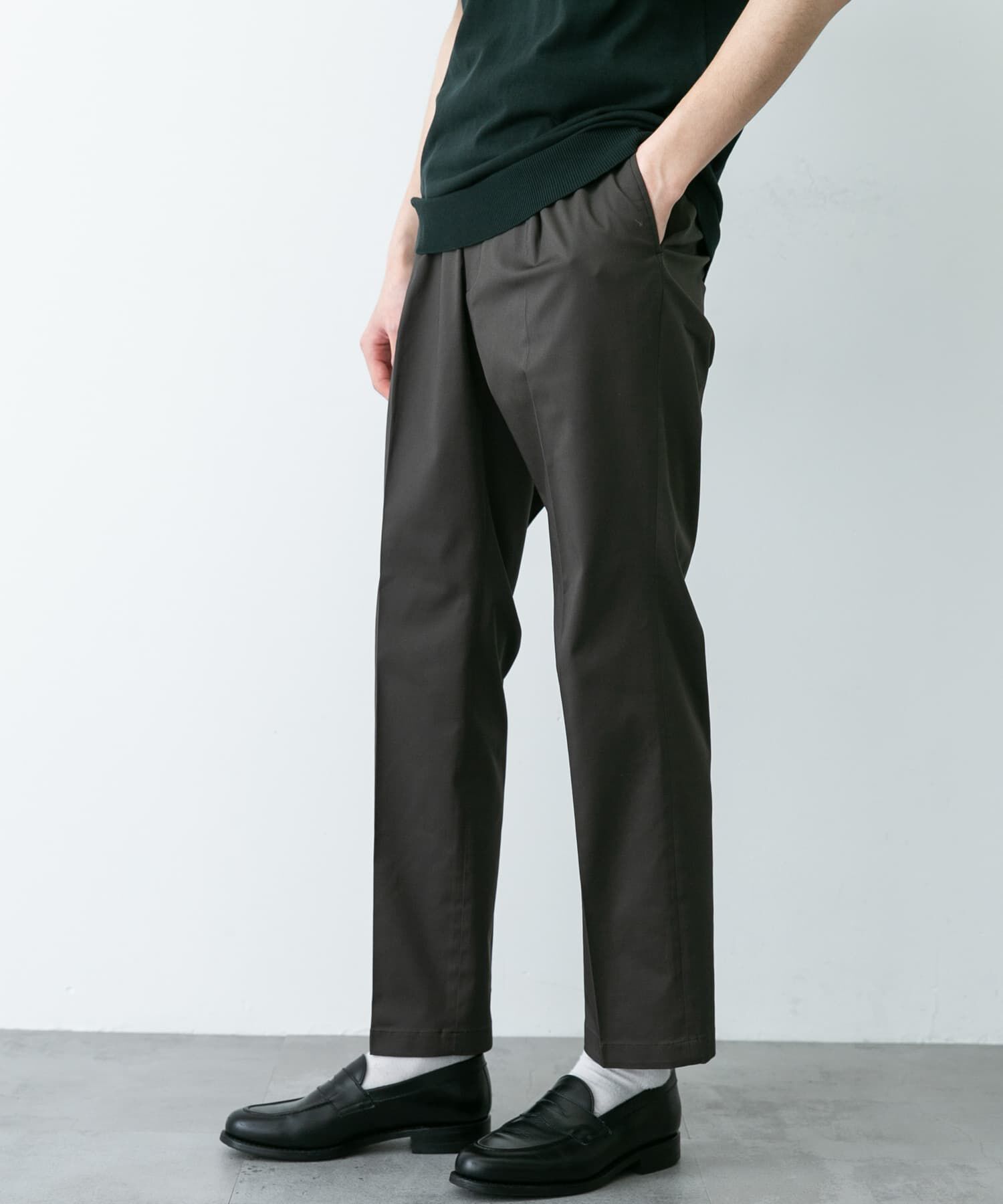 URBAN RESEARCH DOORS「LIFE STYLE TAILOR　ストレッチコットンパンツ」|スラックス|