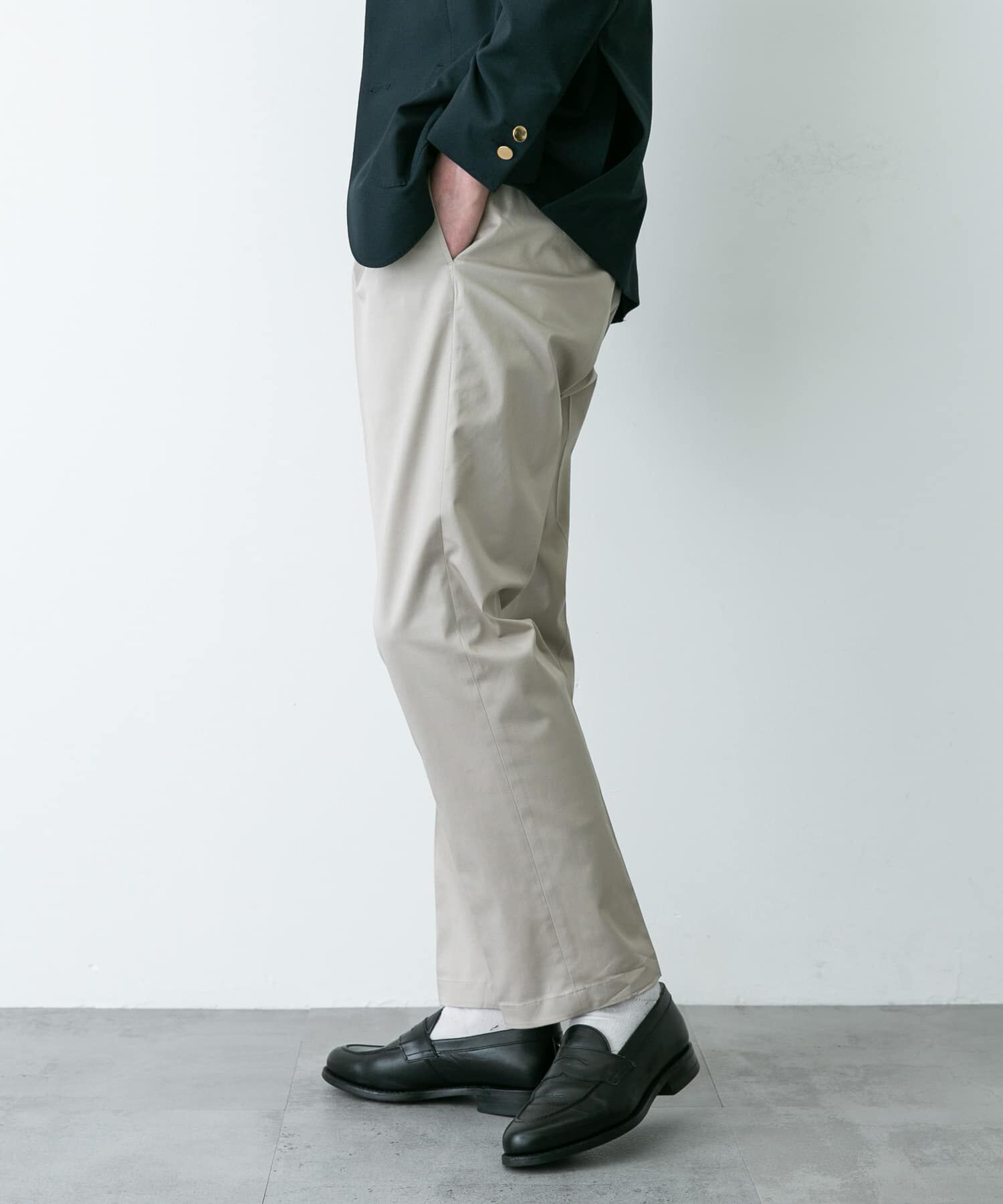 URBAN RESEARCH DOORS「LIFE STYLE TAILOR　ストレッチコットンパンツ」|スラックス|