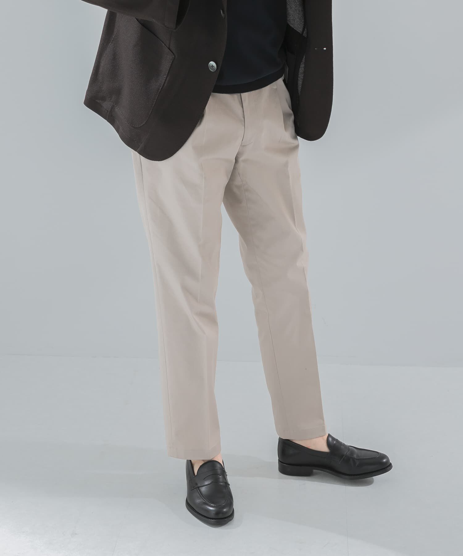 URBAN RESEARCH DOORS「LIFE STYLE TAILOR　ストレッチコットンパンツ」|スラックス|