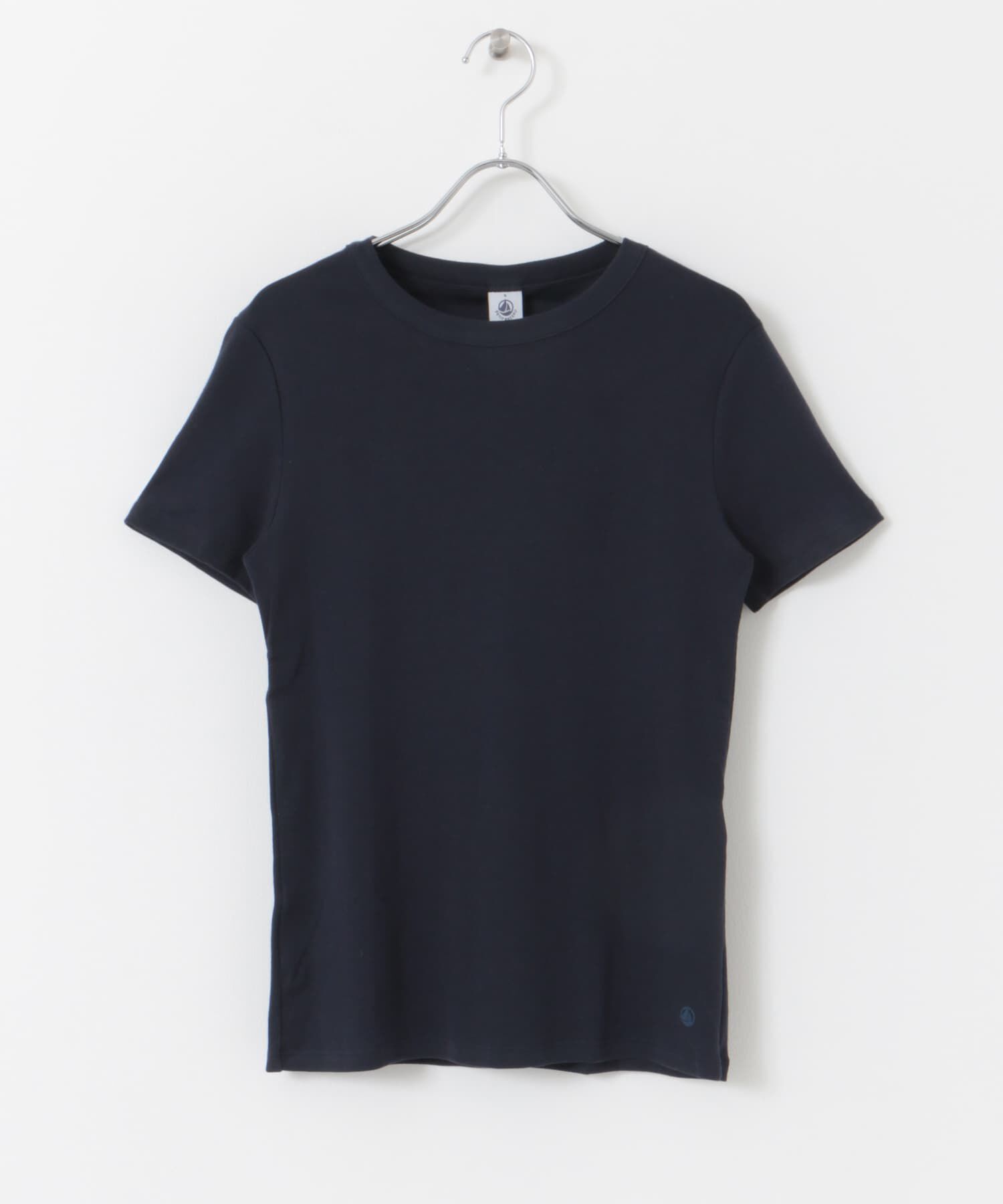 URBAN RESEARCH DOORS「PETIT BATEAU　MC COL ROND」|Tシャツ・カットソー|ネイビー