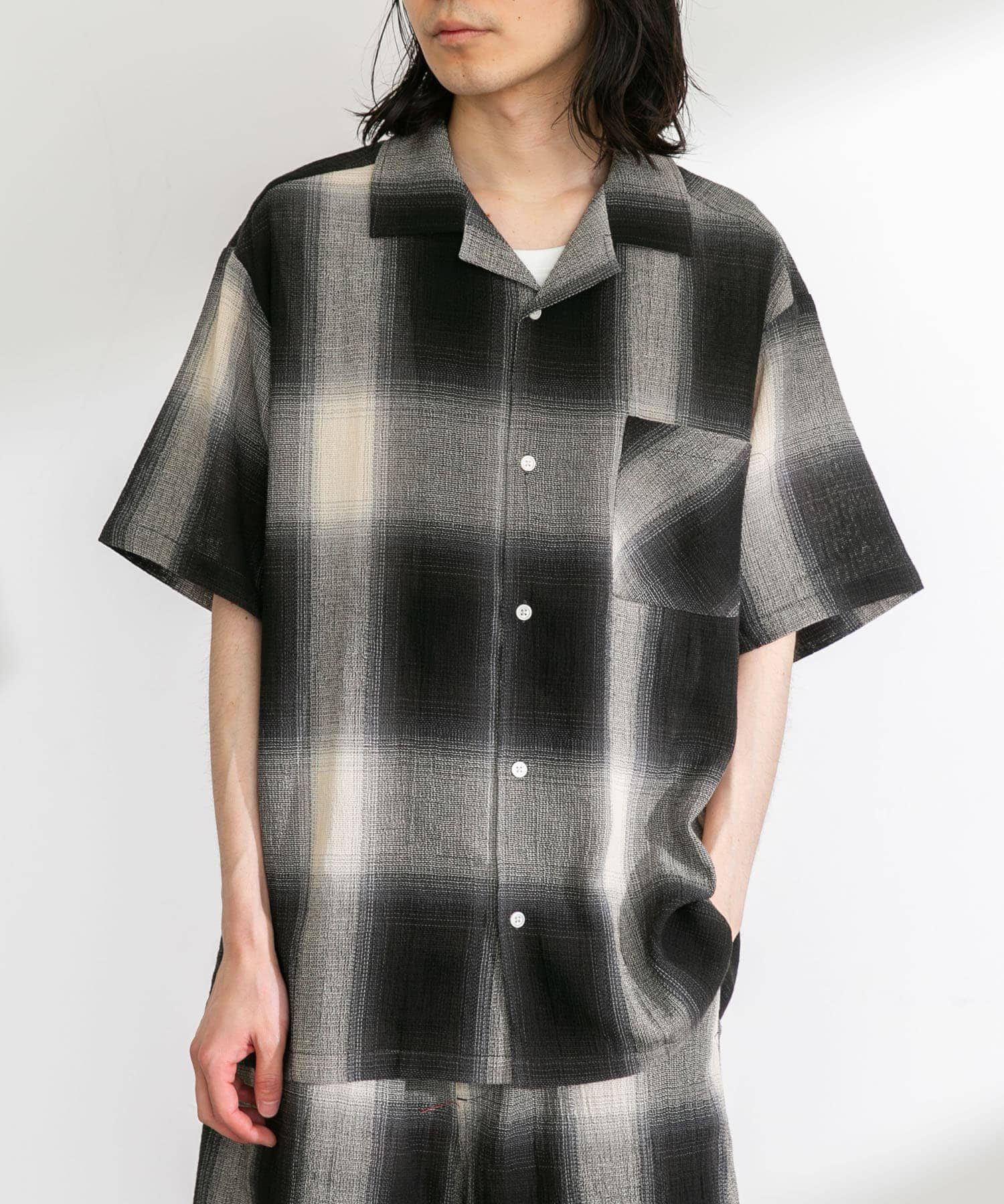 Sonny Label 「オンブレチェックショートスリーブシャツ」|シャツ・ブラウス|