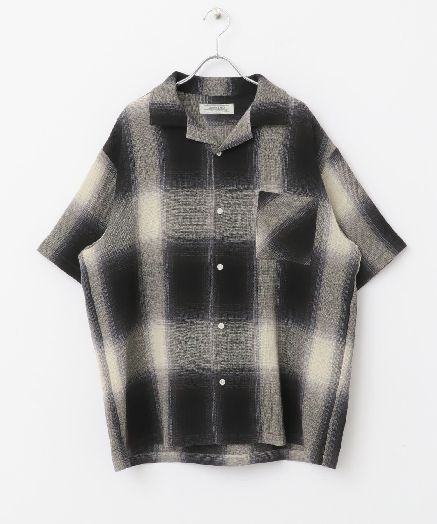 Sonny Label 「オンブレチェックショートスリーブシャツ」|シャツ・ブラウス|