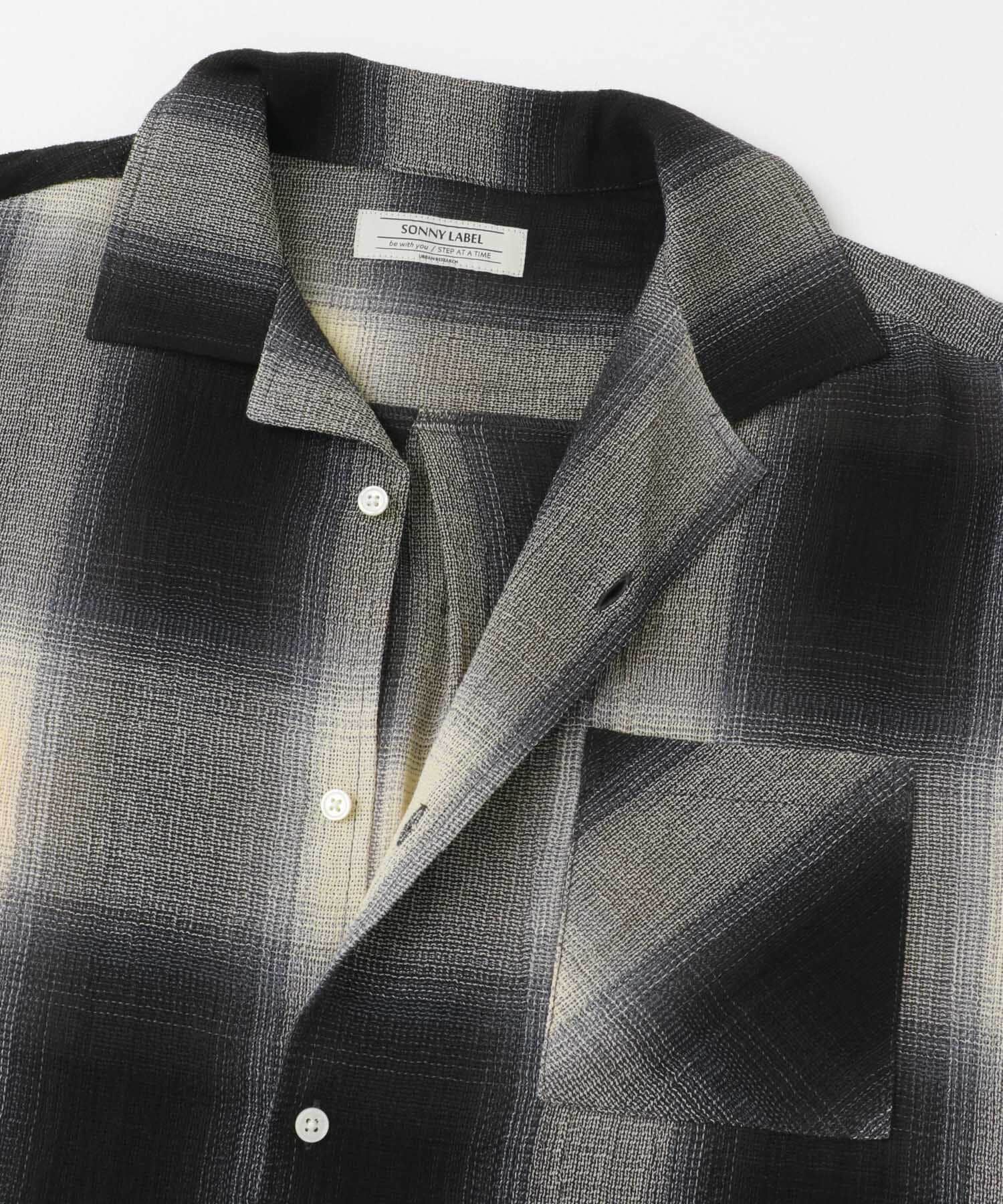 Sonny Label 「オンブレチェックショートスリーブシャツ」|シャツ・ブラウス|