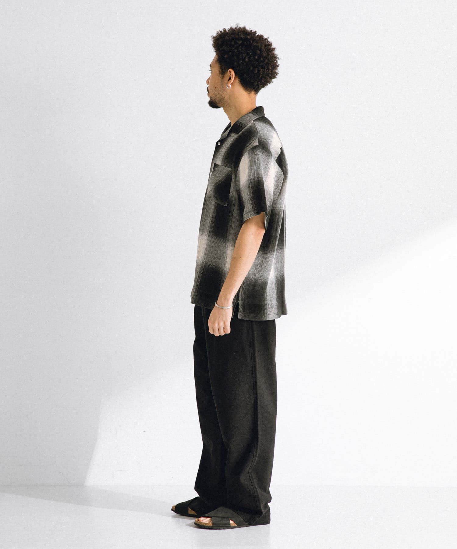 Sonny Label 「オンブレチェックショートスリーブシャツ」|シャツ・ブラウス|