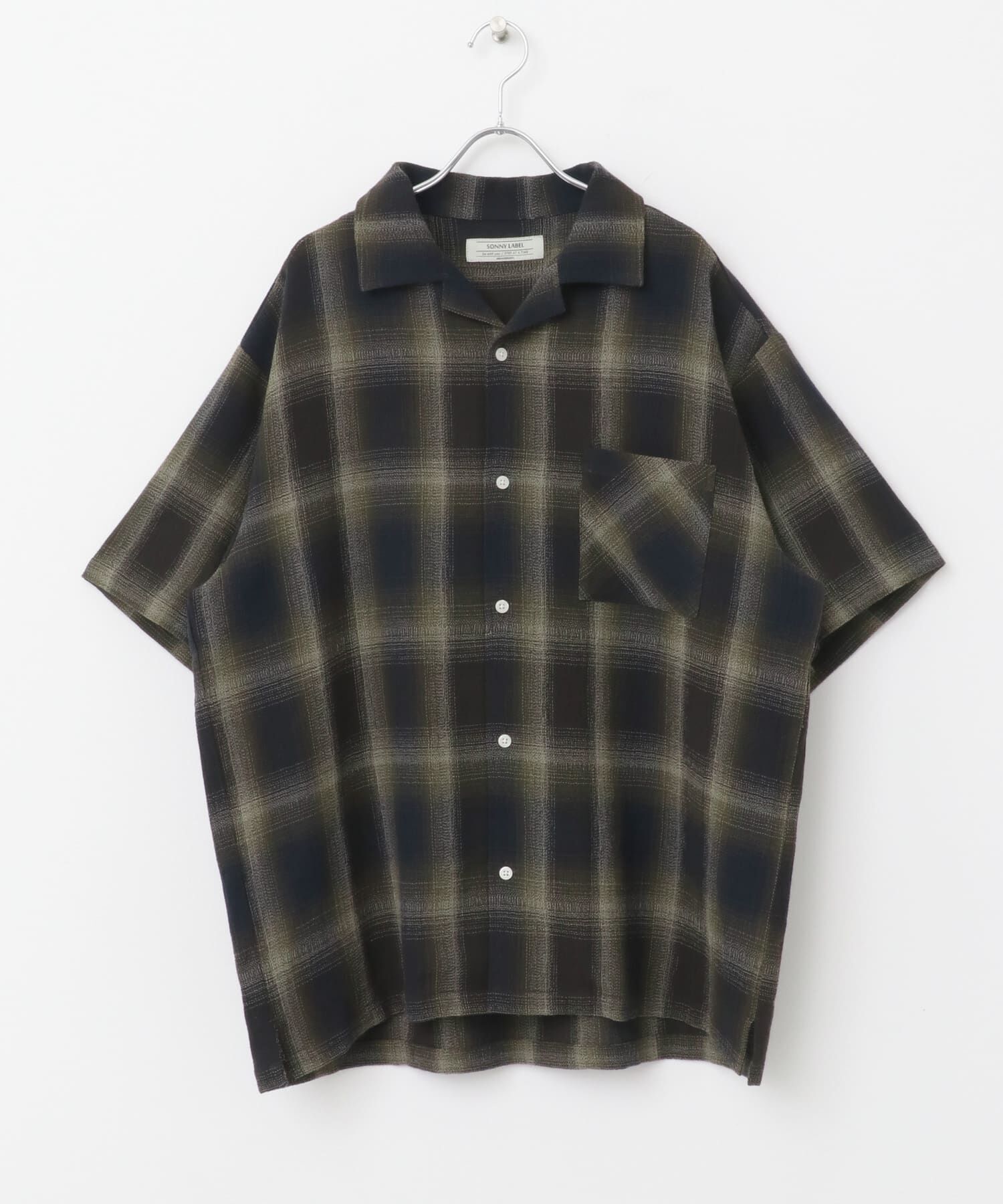Sonny Label 「オンブレチェックショートスリーブシャツ」|シャツ・ブラウス|