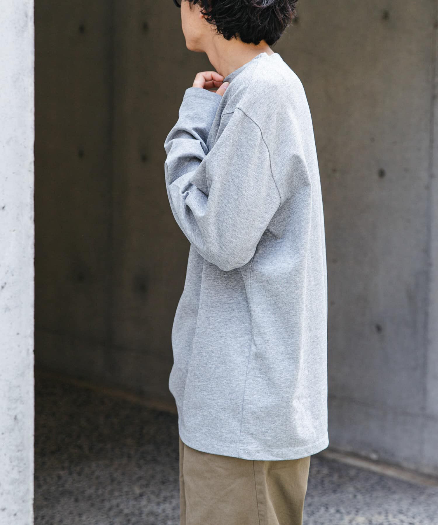 URBAN RESEARCH DOORS「FORK&SPOON　プレーンボートネックカットソー」|Tシャツ・カットソー|