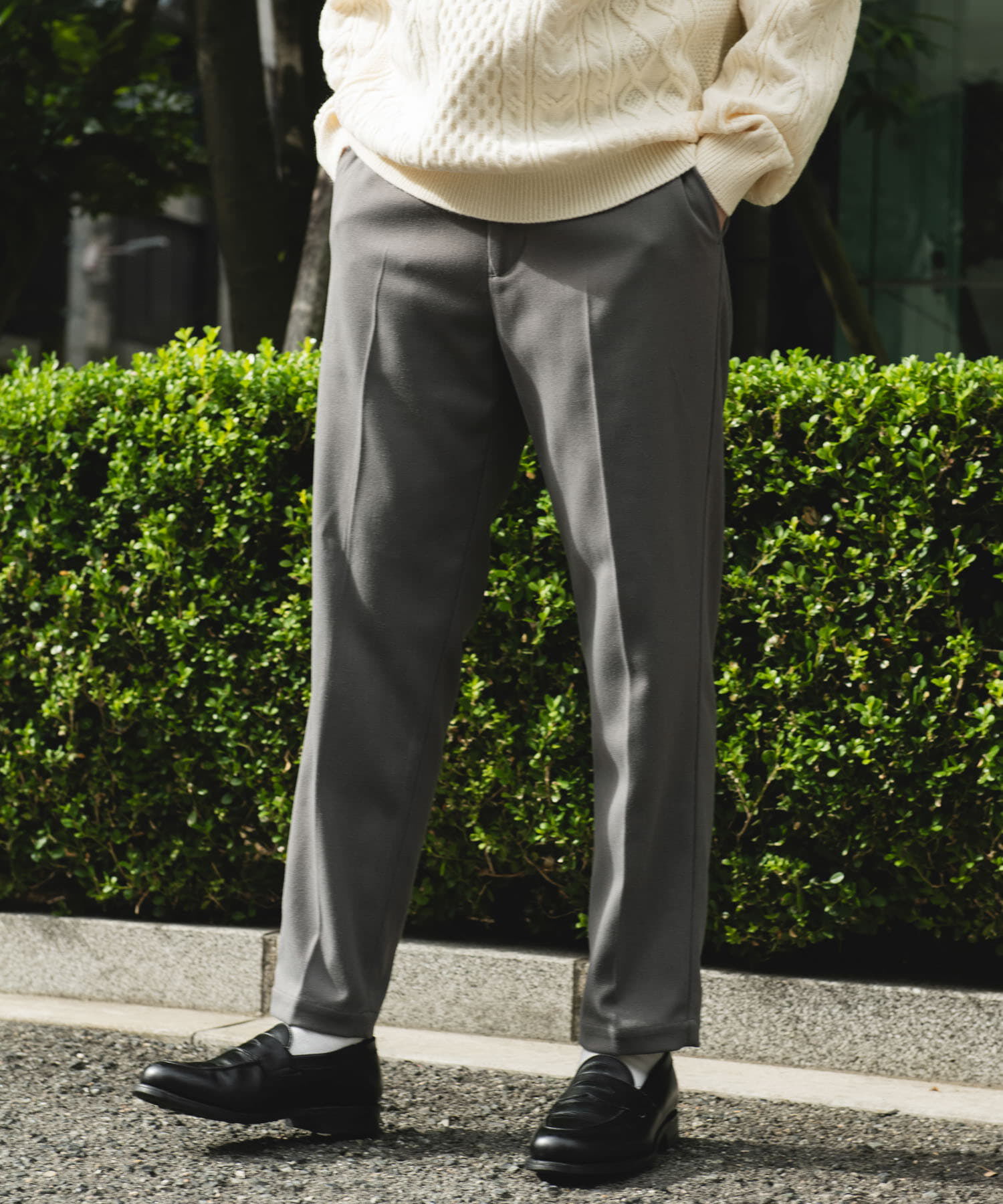 URBAN RESEARCH DOORS「ウールライクテーパードトラウザー」|その他|