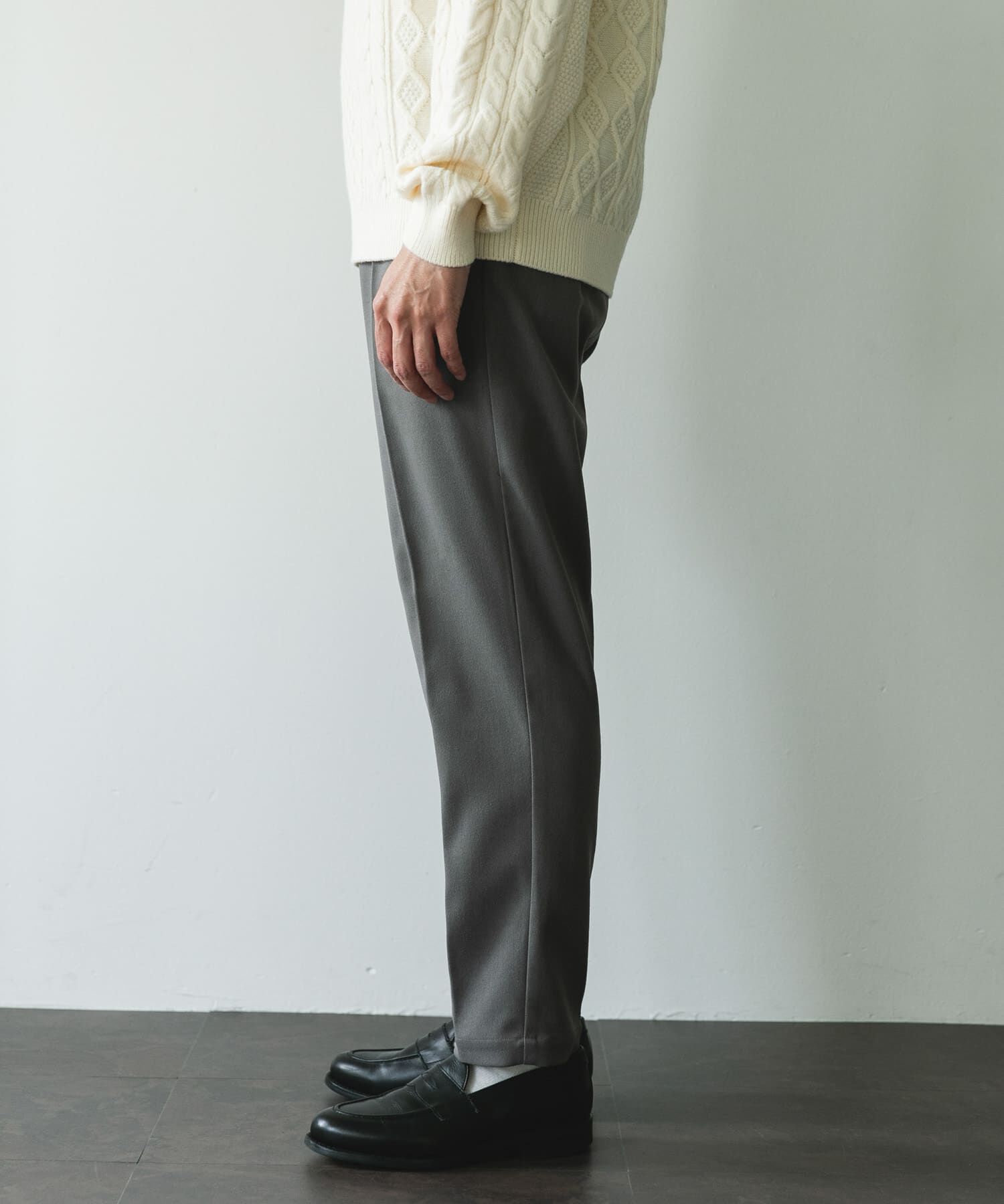 URBAN RESEARCH DOORS「ウールライクテーパードトラウザー」|その他|