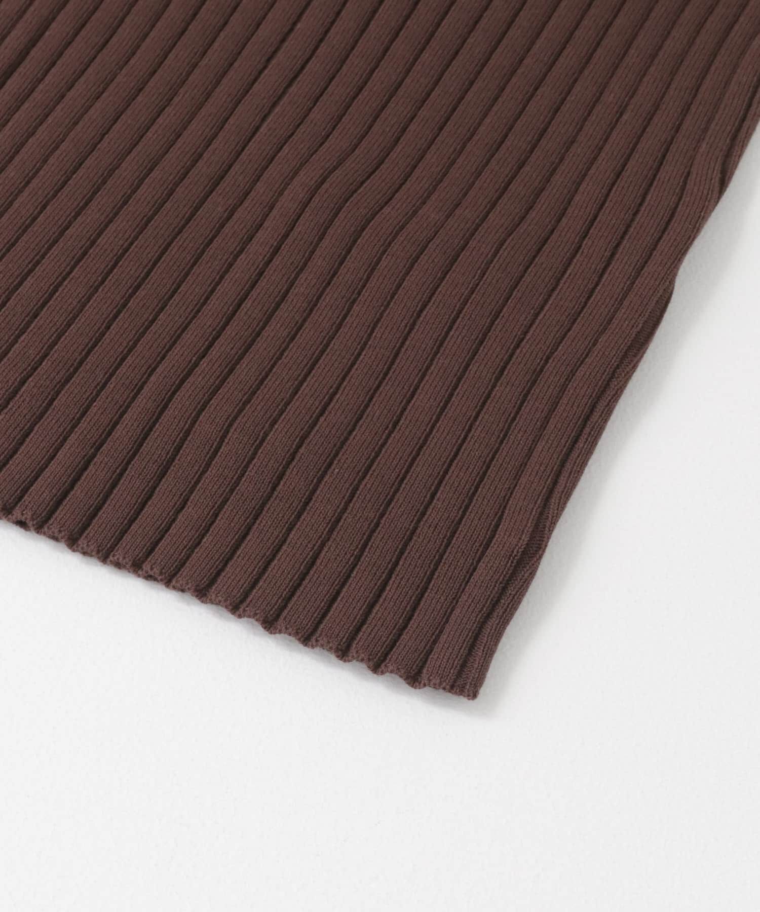  「ボートネックRIBニットタンクトップ」|タンクトップ|