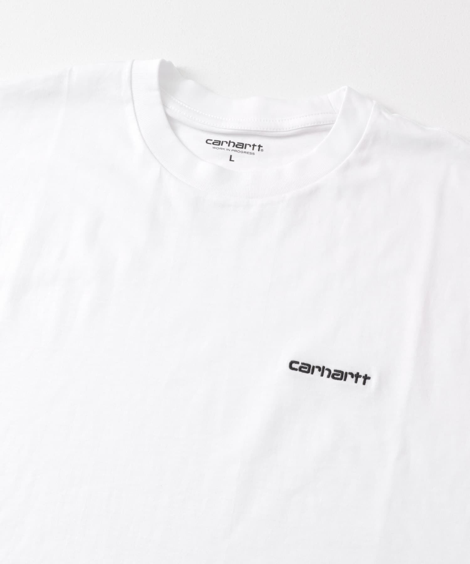 SENSE OF PLACE by URBAN RESEARCH「carhartt　SHORT-SLEEVE SCRIPT EMBROIDERY T-SHIRTS」|Tシャツ・カットソー|