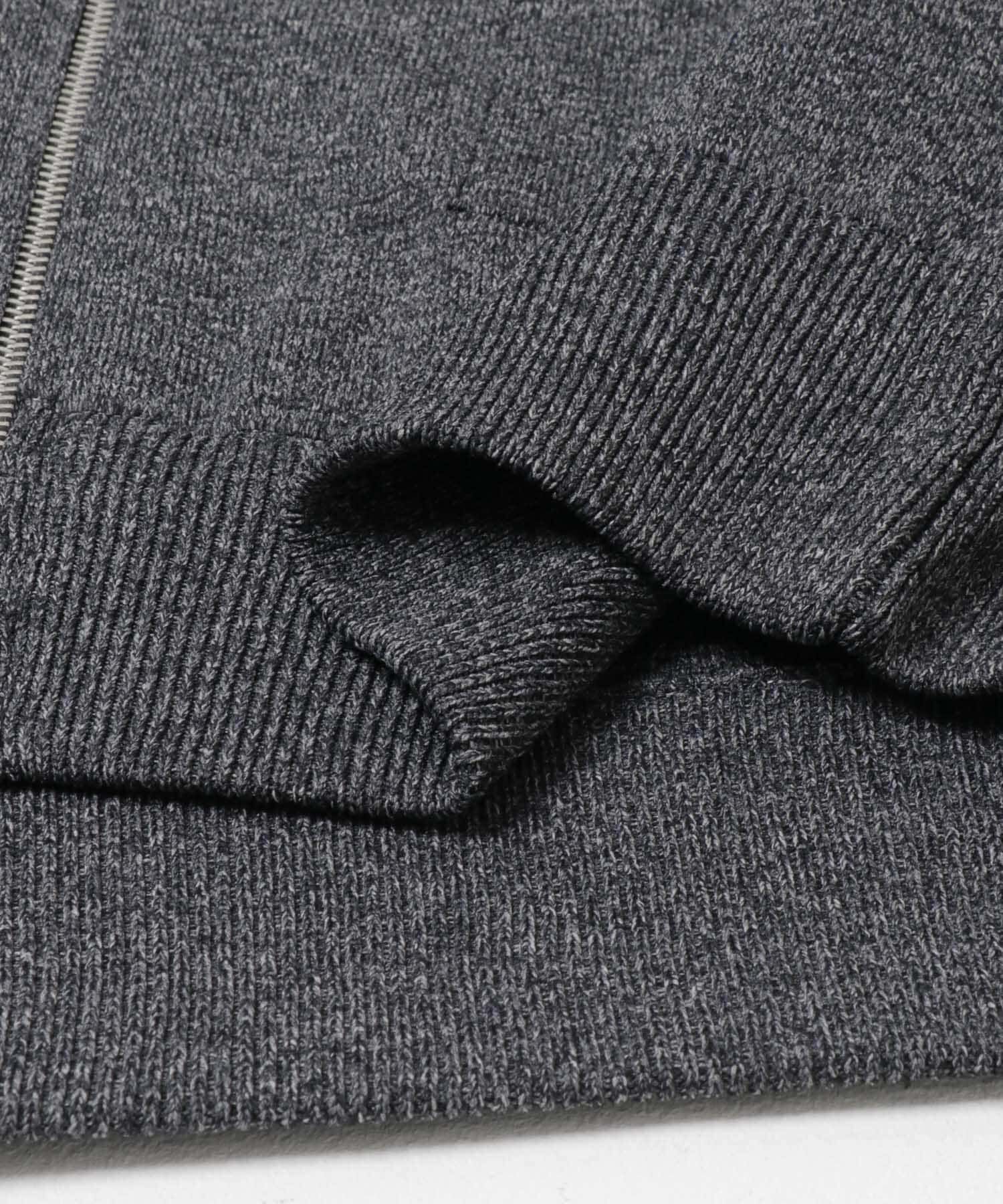 SENSE OF PLACE by URBAN RESEARCH「『洗濯可』ダブルポケットニットブルゾン」|ブルゾン・スタジャン|