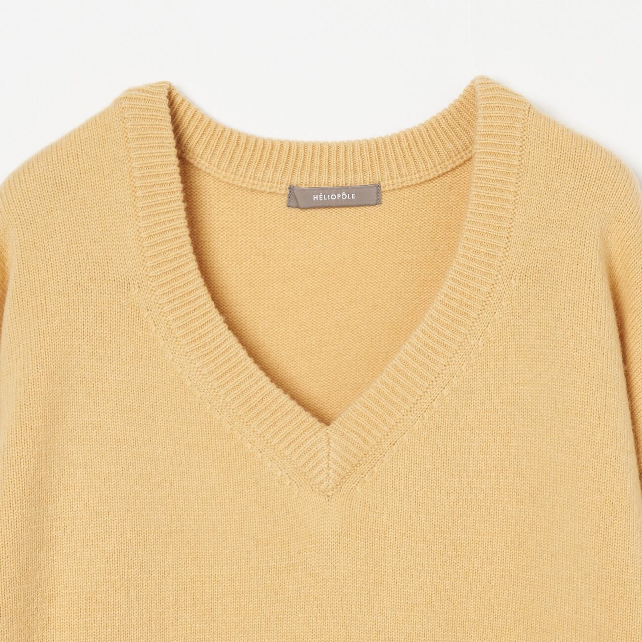 HELIOPOLE「HELIOPOLE WOOL V NECK PO」|ニット・セーター|