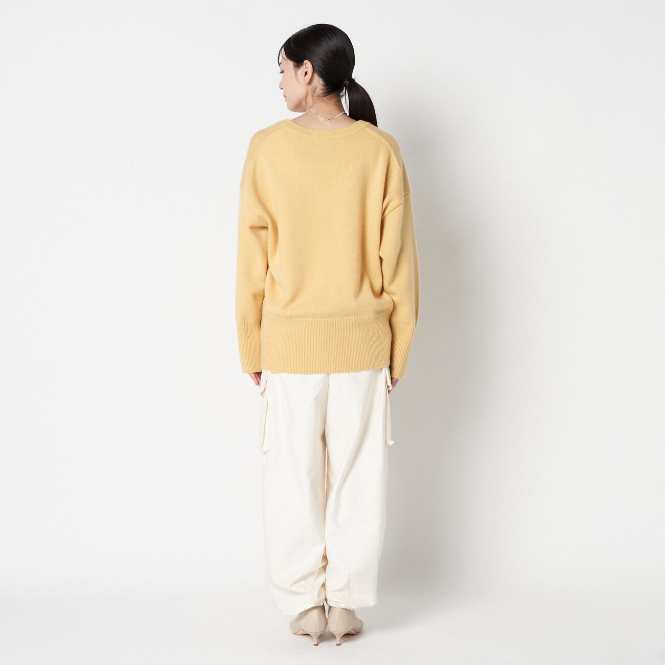 HELIOPOLE「HELIOPOLE WOOL V NECK PO」|ニット・セーター|