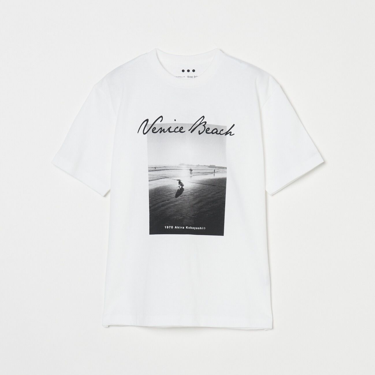  「THREE DOTS GRAPHIC TEE」|Tシャツ・カットソー|アイボリー