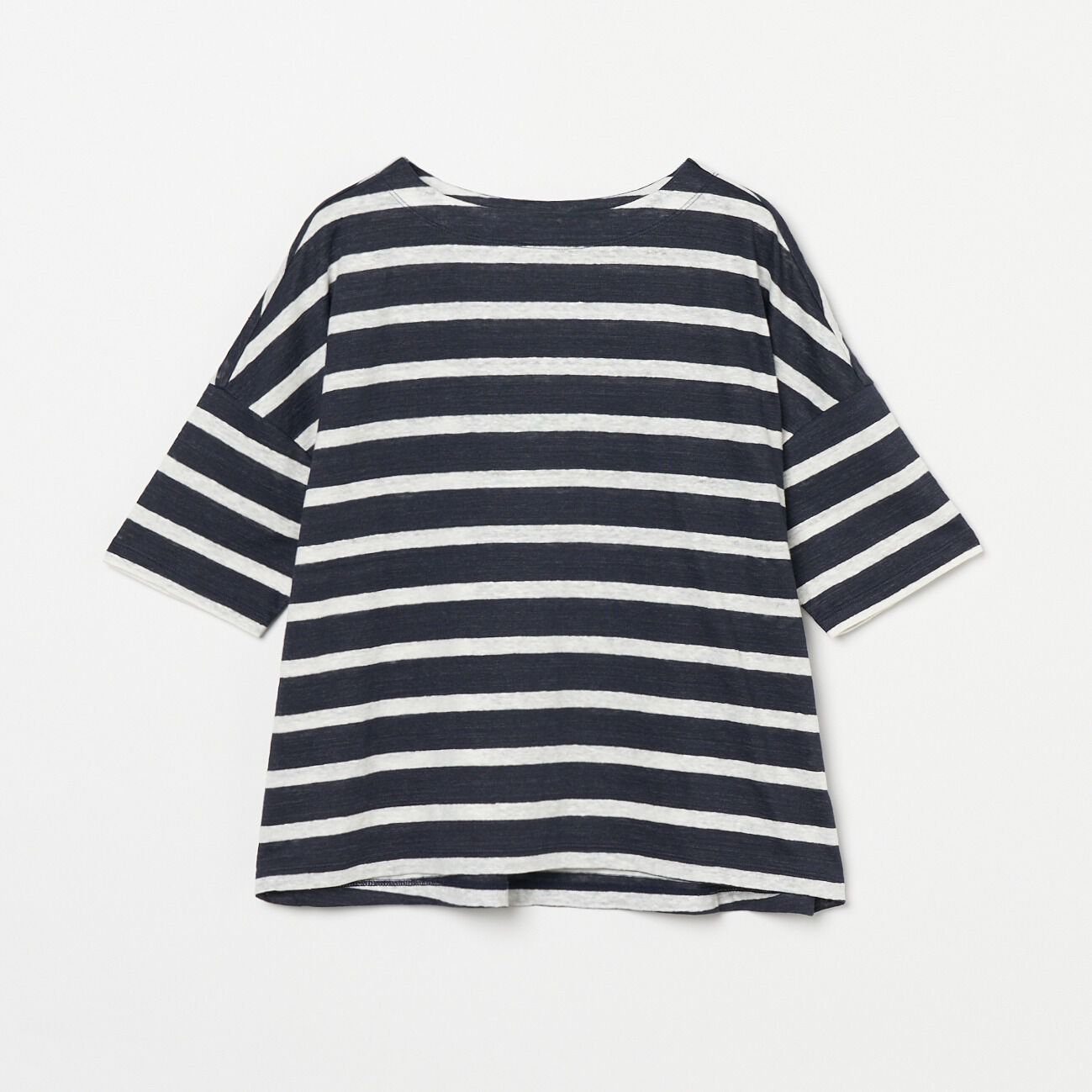 HELIOPOLE「HELIOPOLE NATURAL LINEN PULLOVER」|Tシャツ・カットソー|ブルー系