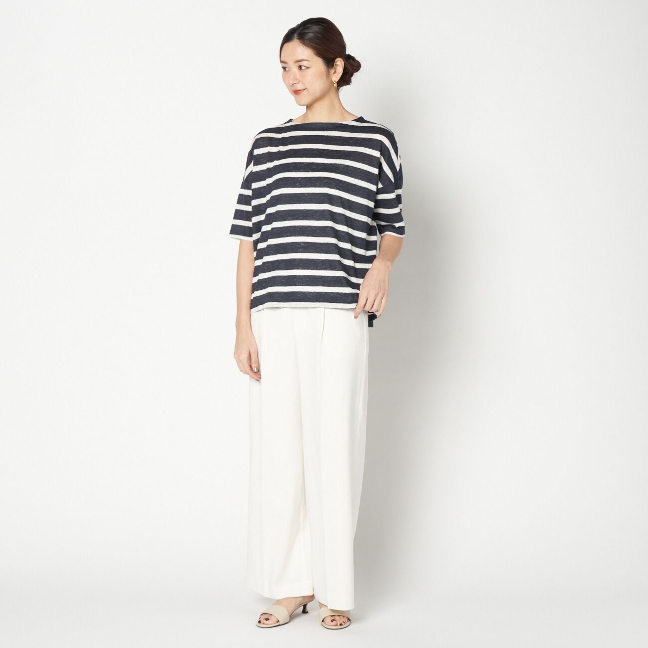 HELIOPOLE「HELIOPOLE NATURAL LINEN PULLOVER」|Tシャツ・カットソー|