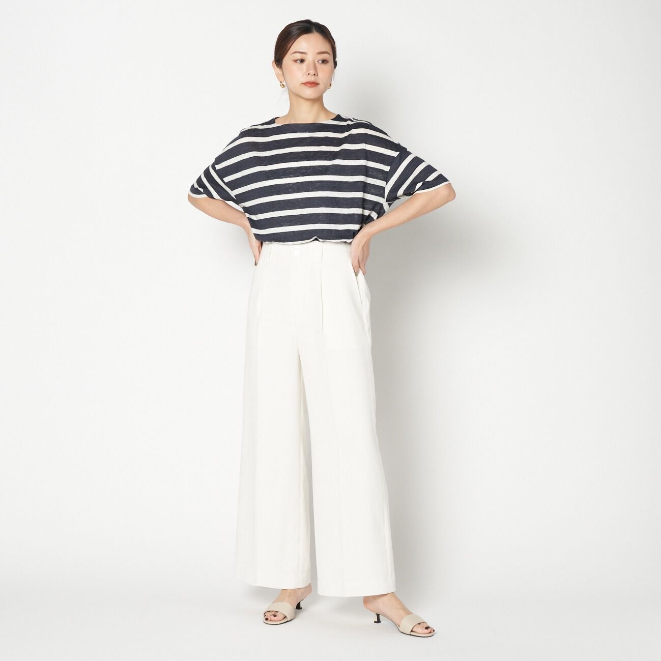 HELIOPOLE「HELIOPOLE NATURAL LINEN PULLOVER」|Tシャツ・カットソー|