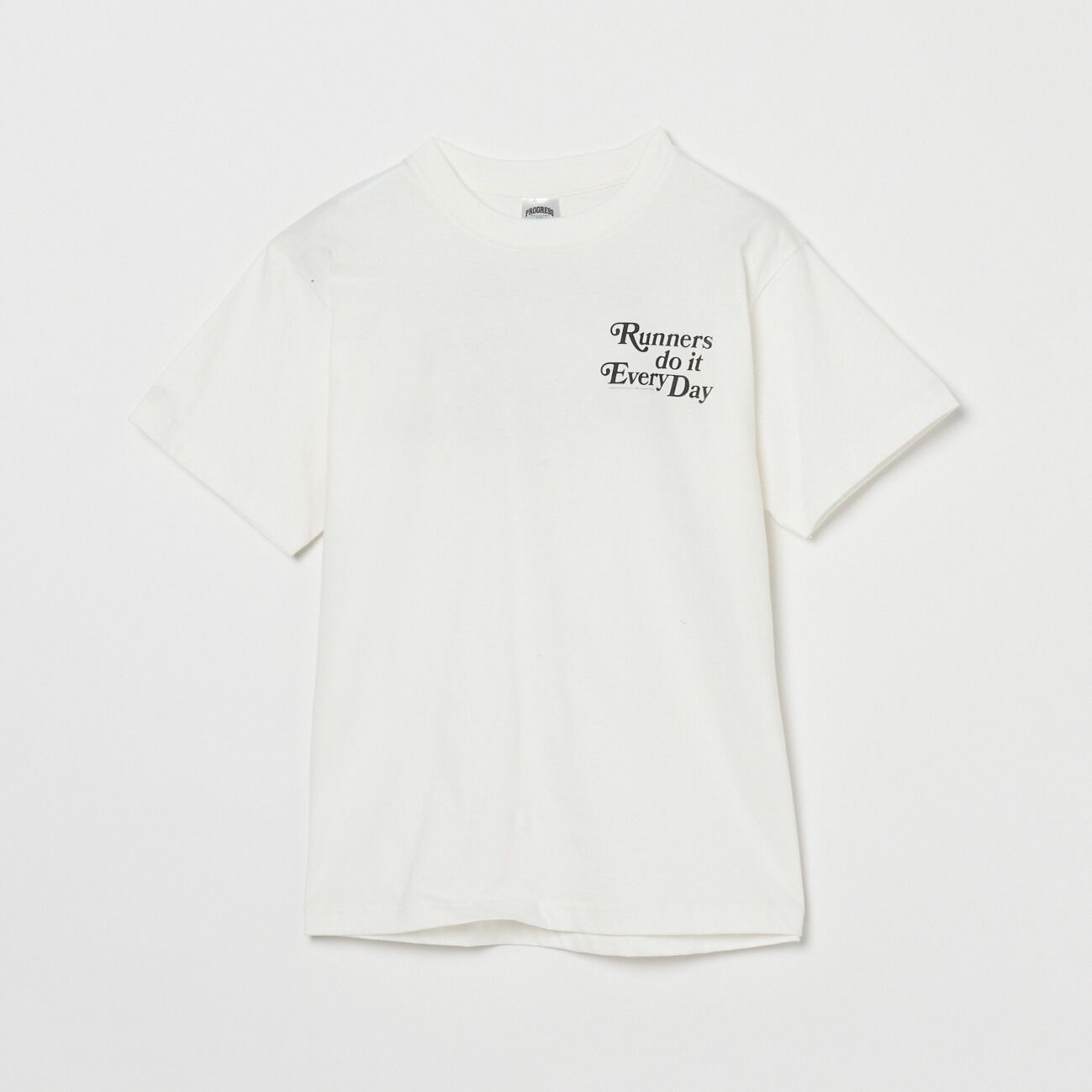  「PROGRESS RUNNING CLUB PRC RUNNER DO IT EVERY DAY」|Tシャツ・カットソー|ホワイト