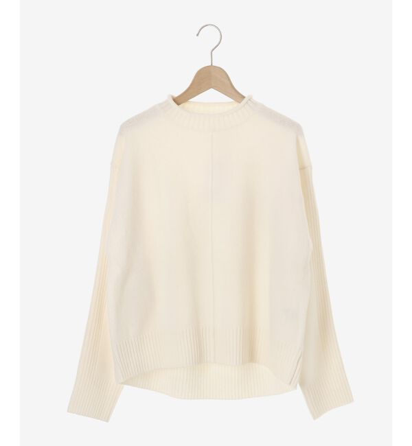 le.coeur blanc「ウォッシャブルウールボトルネックニット」|ニット・セーター|