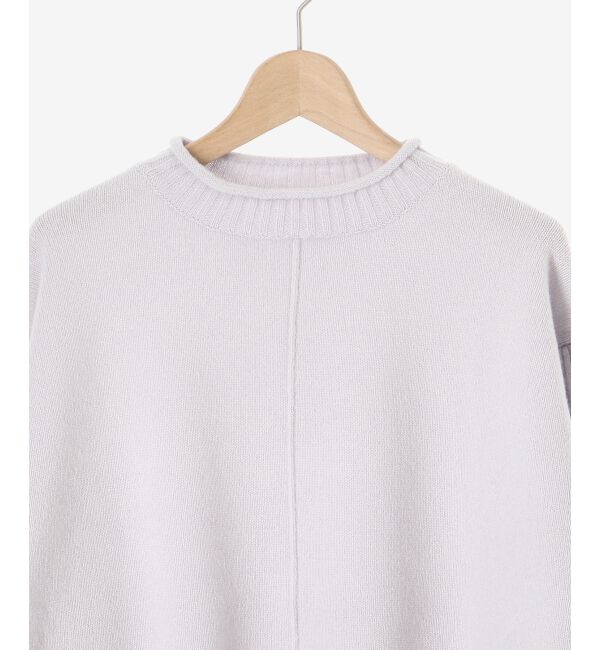 le.coeur blanc「ウォッシャブルウールボトルネックニット」|ニット・セーター|