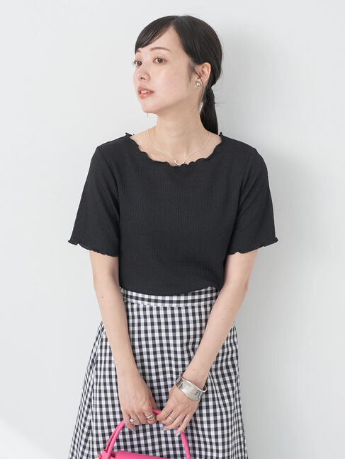 earth music&ecology「シャーリングジャガードプルオーバー」|Tシャツ・カットソー|