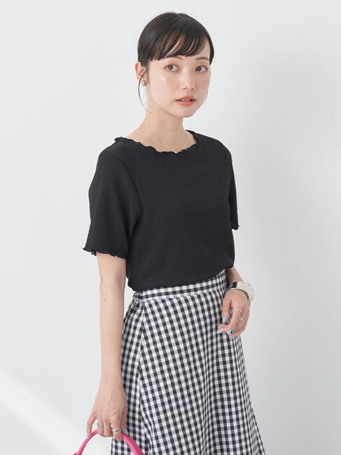 earth music&ecology「シャーリングジャガードプルオーバー」|Tシャツ・カットソー|