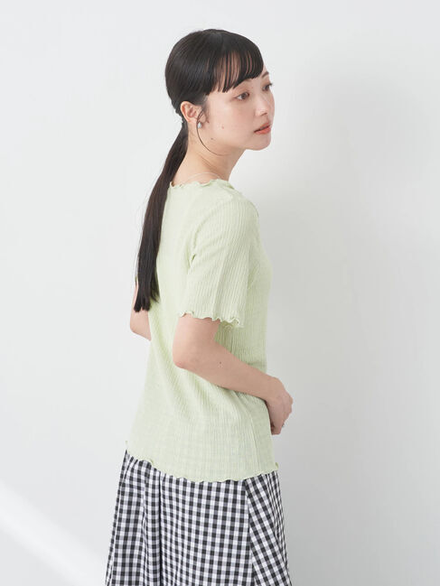 earth music&ecology「シャーリングジャガードプルオーバー」|Tシャツ・カットソー|