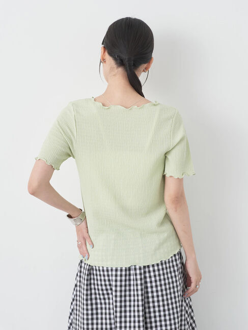 earth music&ecology「シャーリングジャガードプルオーバー」|Tシャツ・カットソー|