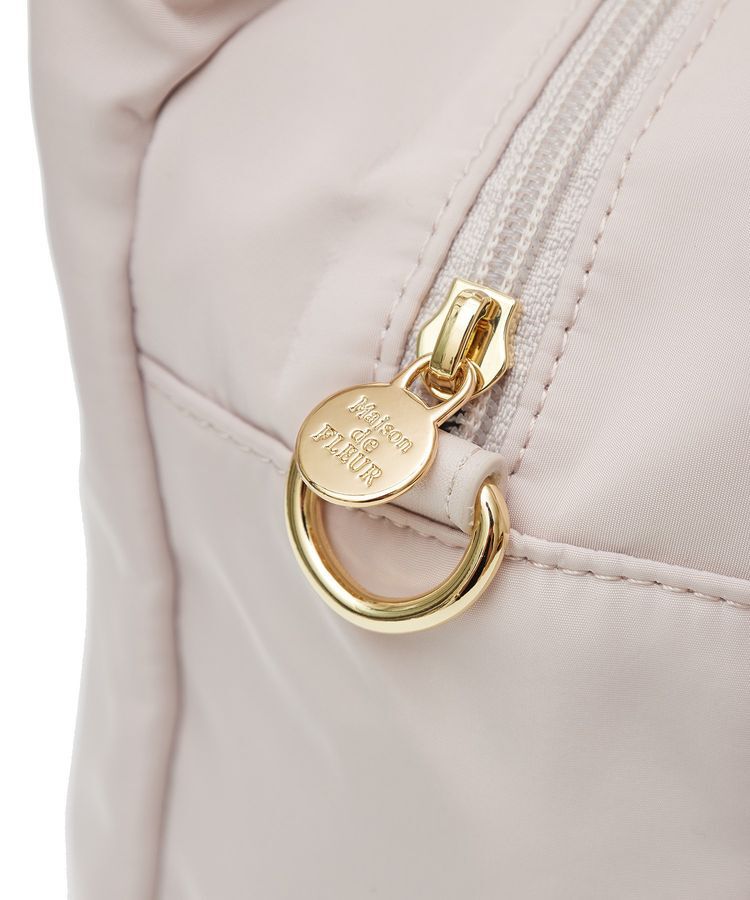 Maison de FLEUR「リボン3ルーム2Wayトートバッグ」|トートバッグ|