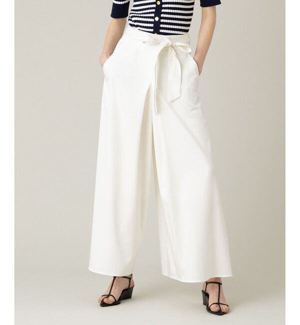 LOULOU WILLOUGHBY「【LOULOU WILLOUGHBY】ツイルワイドパンツ」|その他|