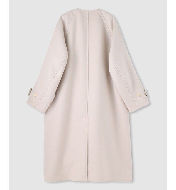 allureville「ノーカラーコクーンコート」|ダッフルコート|