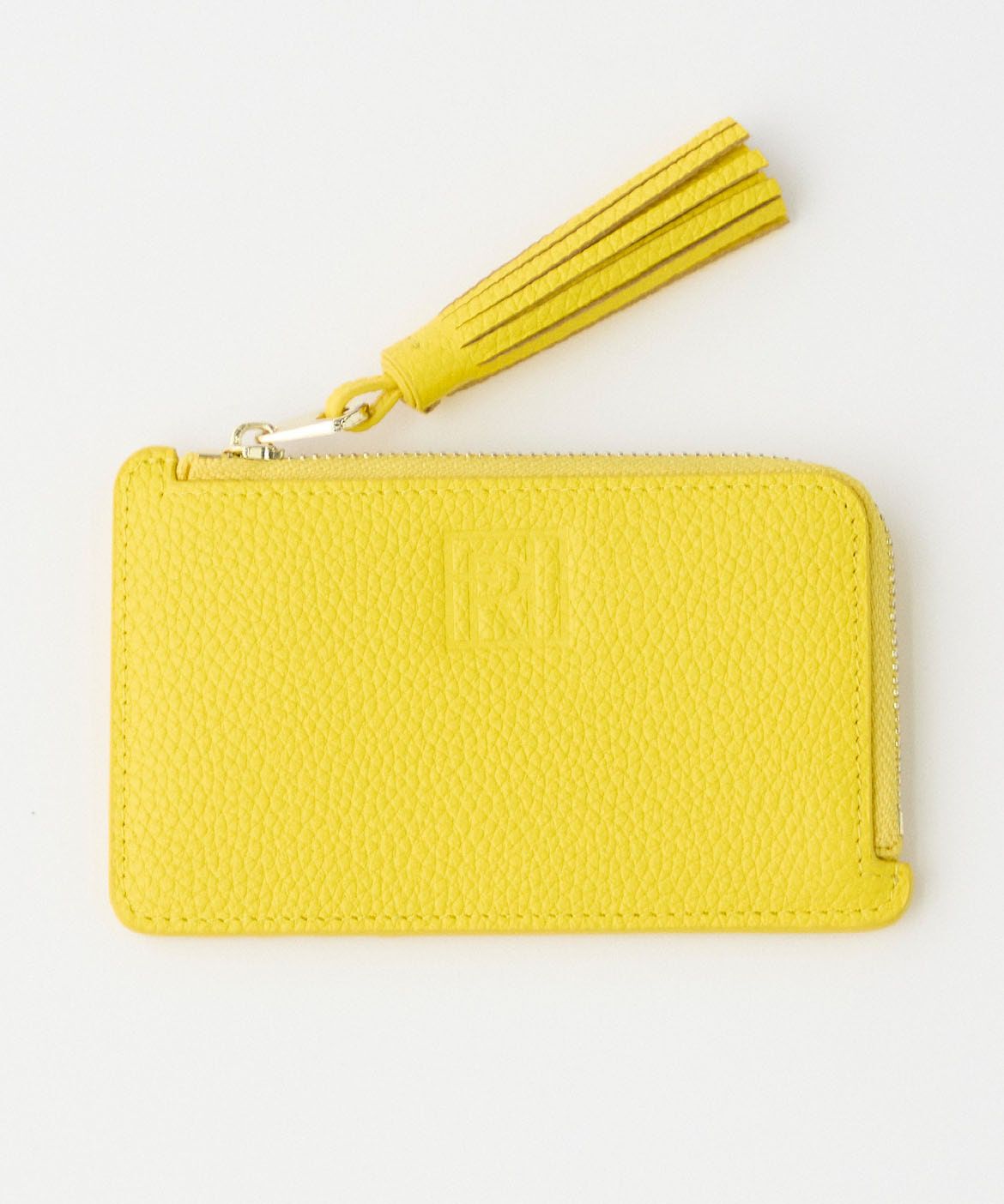 INED「《FAVORITE》ジップカードケース《ORIGINAL》 」|定期入れ|イエロー