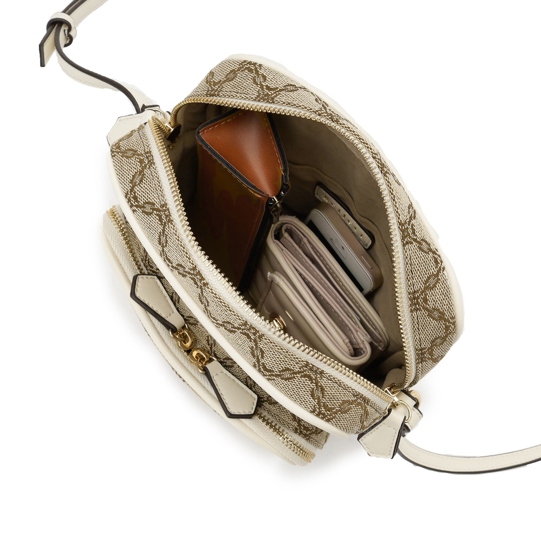 Reflect「【夏SALE／長財布も入る！】ジャカードショルダーバッグ」|ショルダー・メッセンジャー|