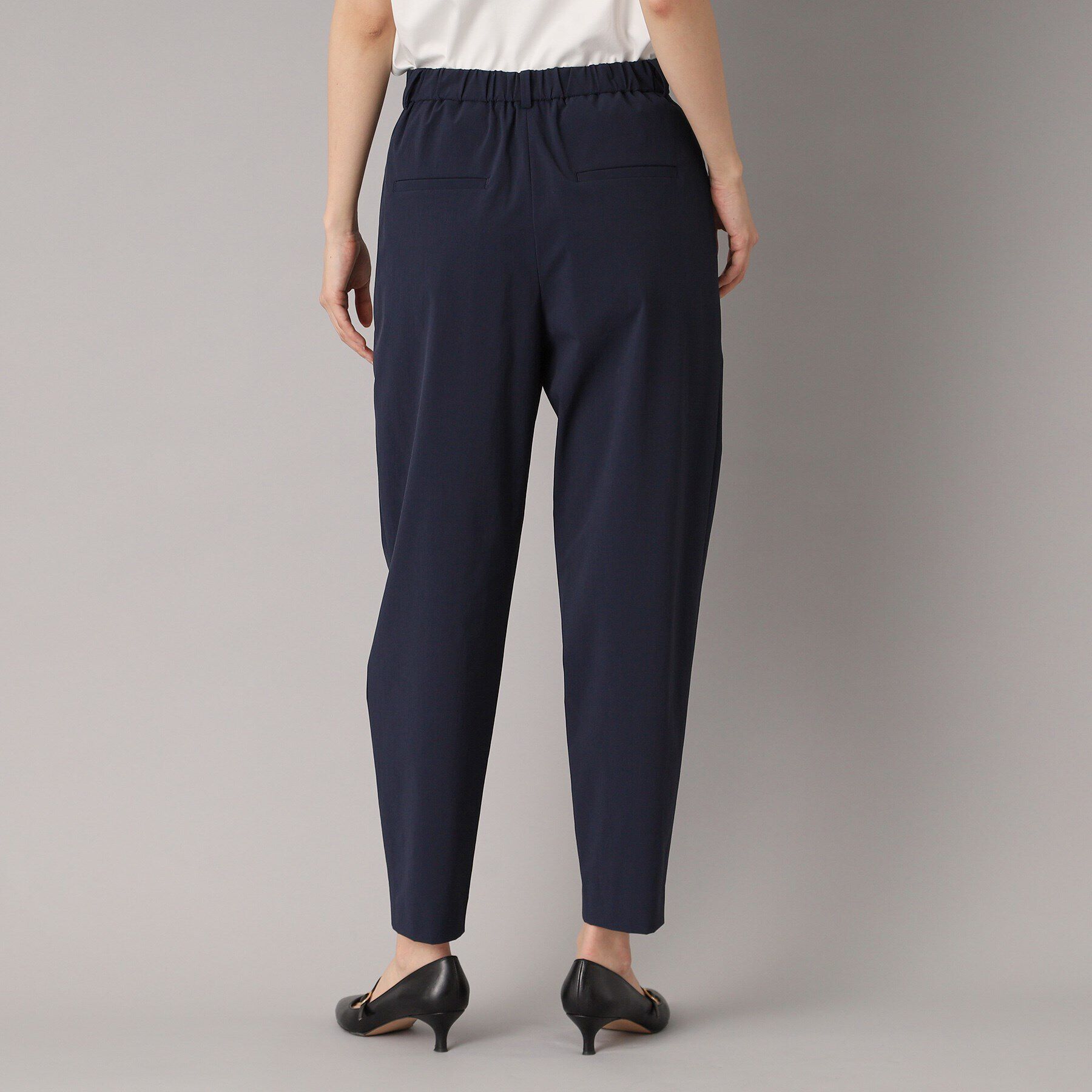 DRESSTERIOR「【再登場/後ろウエストゴム】タックナイロンテーパードパンツ」|その他|