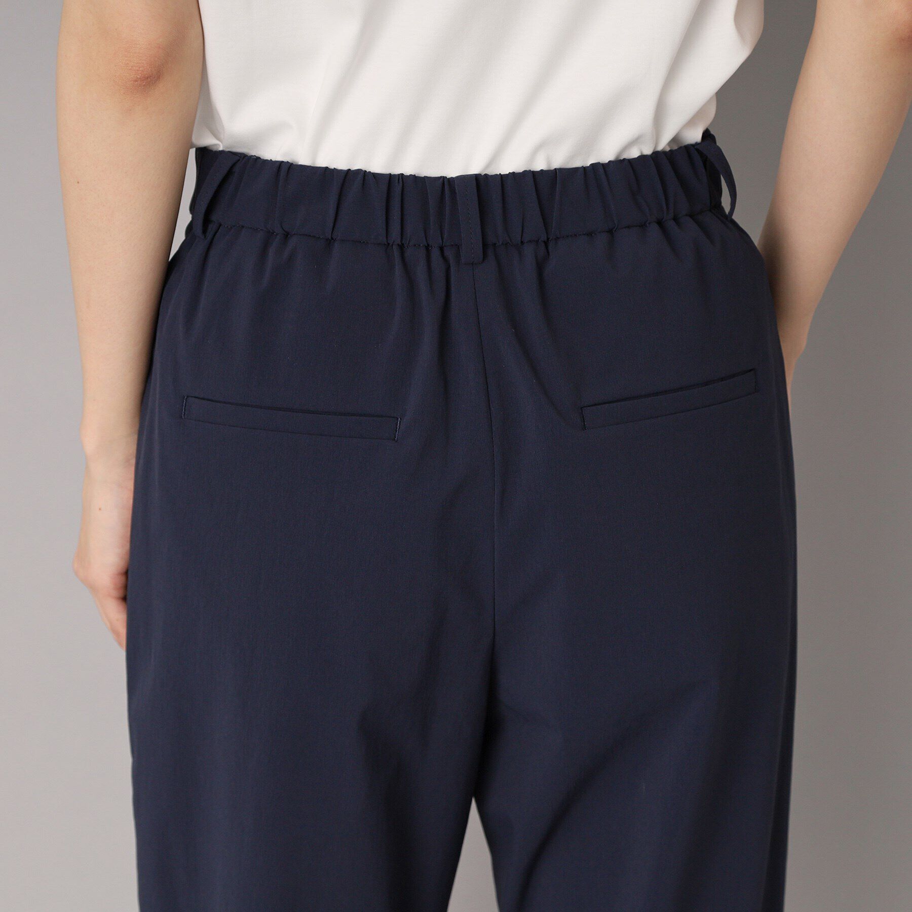 DRESSTERIOR「【再登場/後ろウエストゴム】タックナイロンテーパードパンツ」|その他|