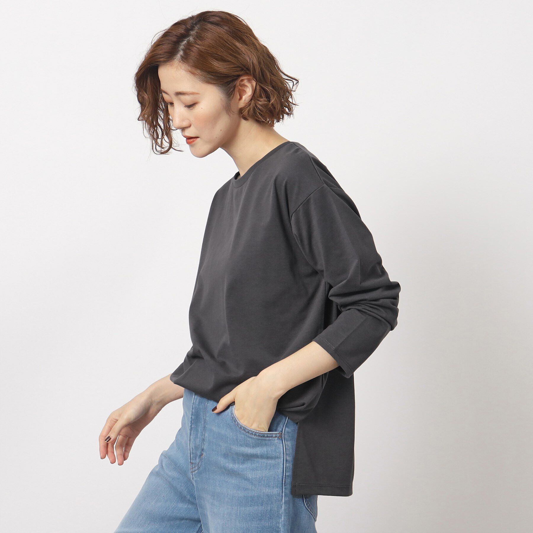 grove「ベーシックロンT」|Tシャツ・カットソー|