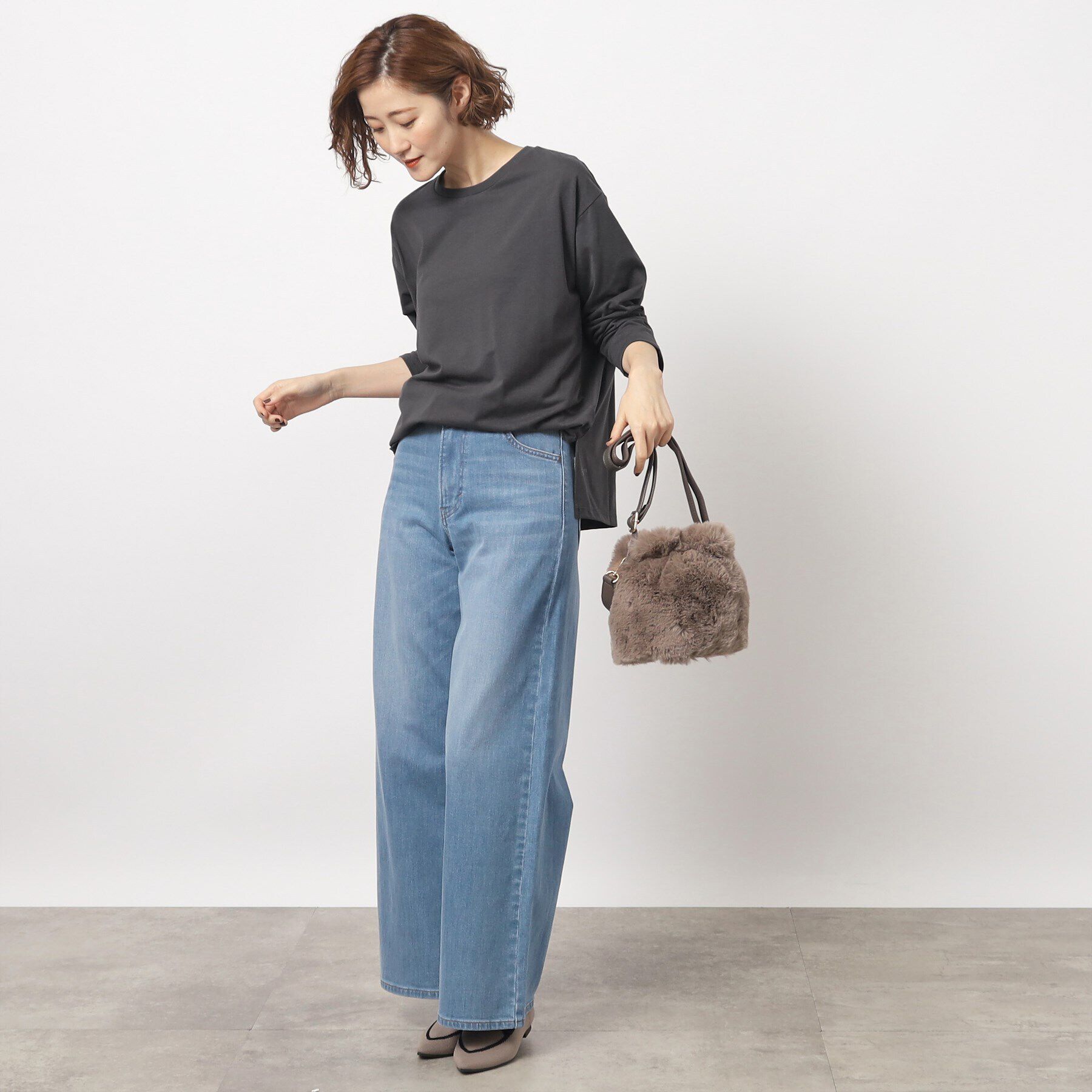 grove「ベーシックロンT」|Tシャツ・カットソー|