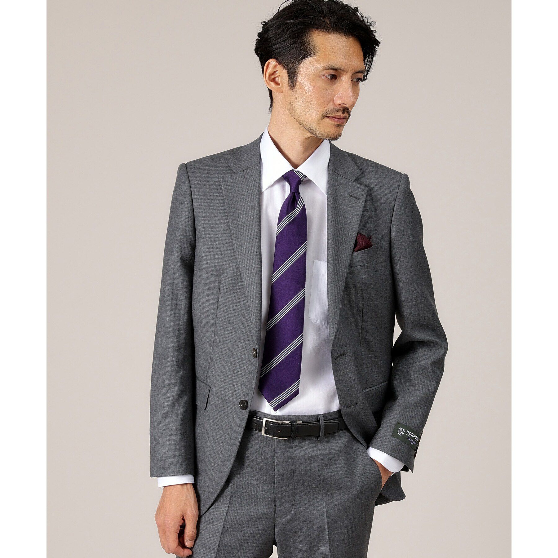 TAKEO KIKUCHI「【Made in JAPAN】24Qty Satin シルクネクタイ」|ネクタイ・蝶ネクタイ|