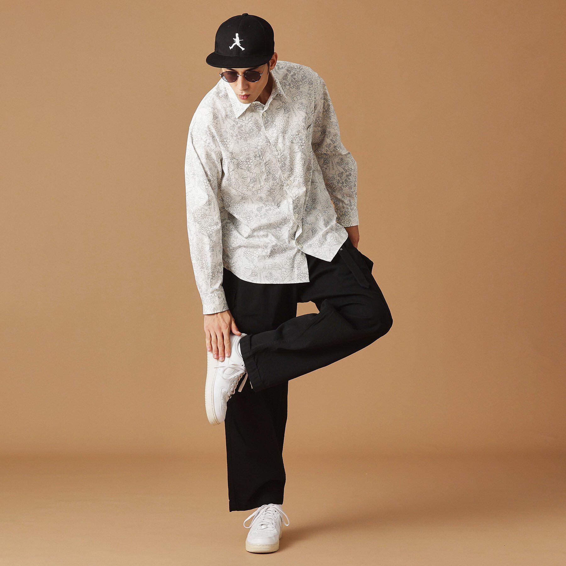 40CARATS&525「【Sサイズ～】ビリケンプリント 長袖シャツ」|シャツ・ブラウス|