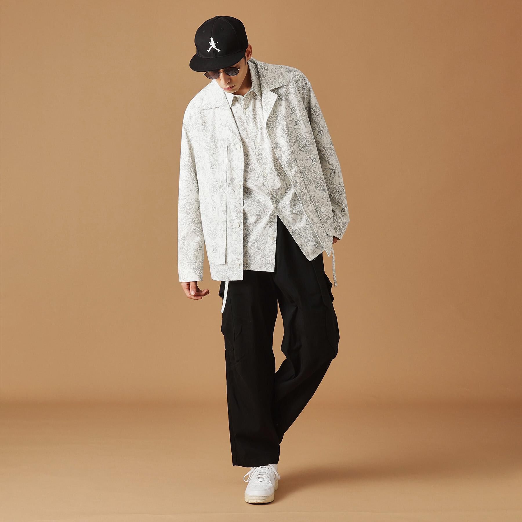 40CARATS&525「【Sサイズ～】ビリケンプリント 長袖シャツ」|シャツ・ブラウス|